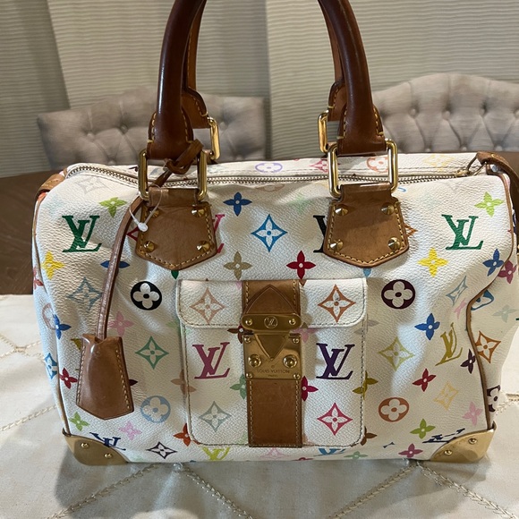 Louis Vuitton Multicolor Speedy Takashi Murakami - Picture 1 of 13